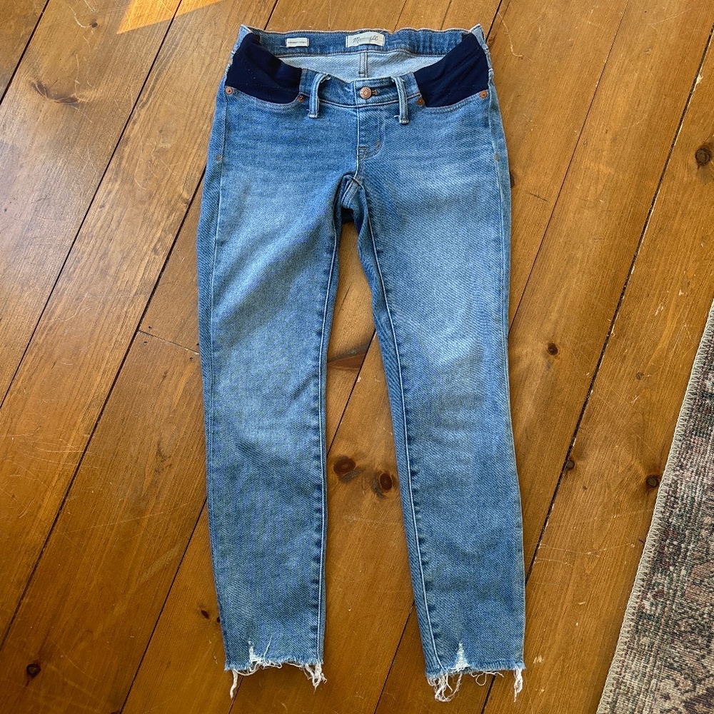Madewell maternity skinny jeans size 27